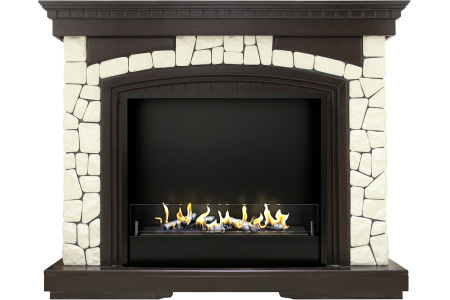 Биокамин в портале Firezo Glasgow Symphony 26 Темный дуб