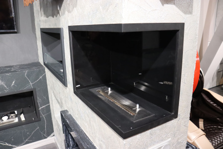 Угловой встраиваемый биокамин Firezo L'angolo Destro 1800