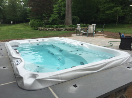 Бассейн СПА с противотоком Premium Leisure Aquatika 11